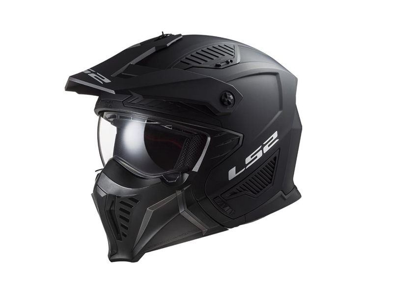 CASCO LS2 DRIFTER SOLID MATT BLACK