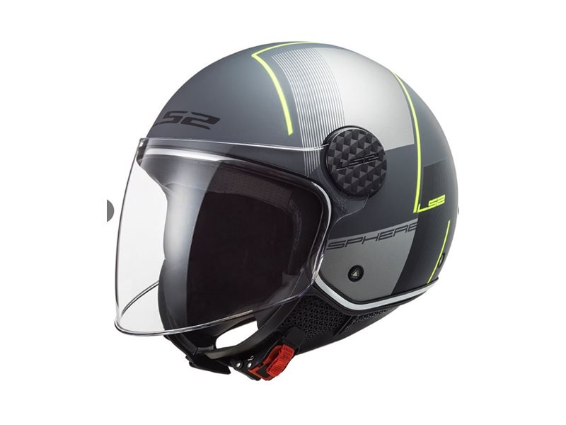 CASCO LS2 SPHERE-LUX FIRM MATT BLACK TITANIUM