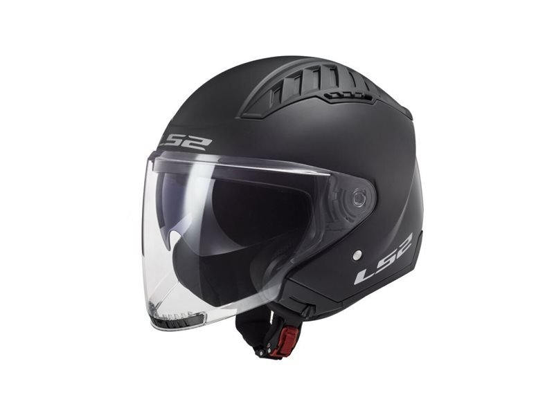 CASCO LS2 COPTER II SOLID MATT BLACK